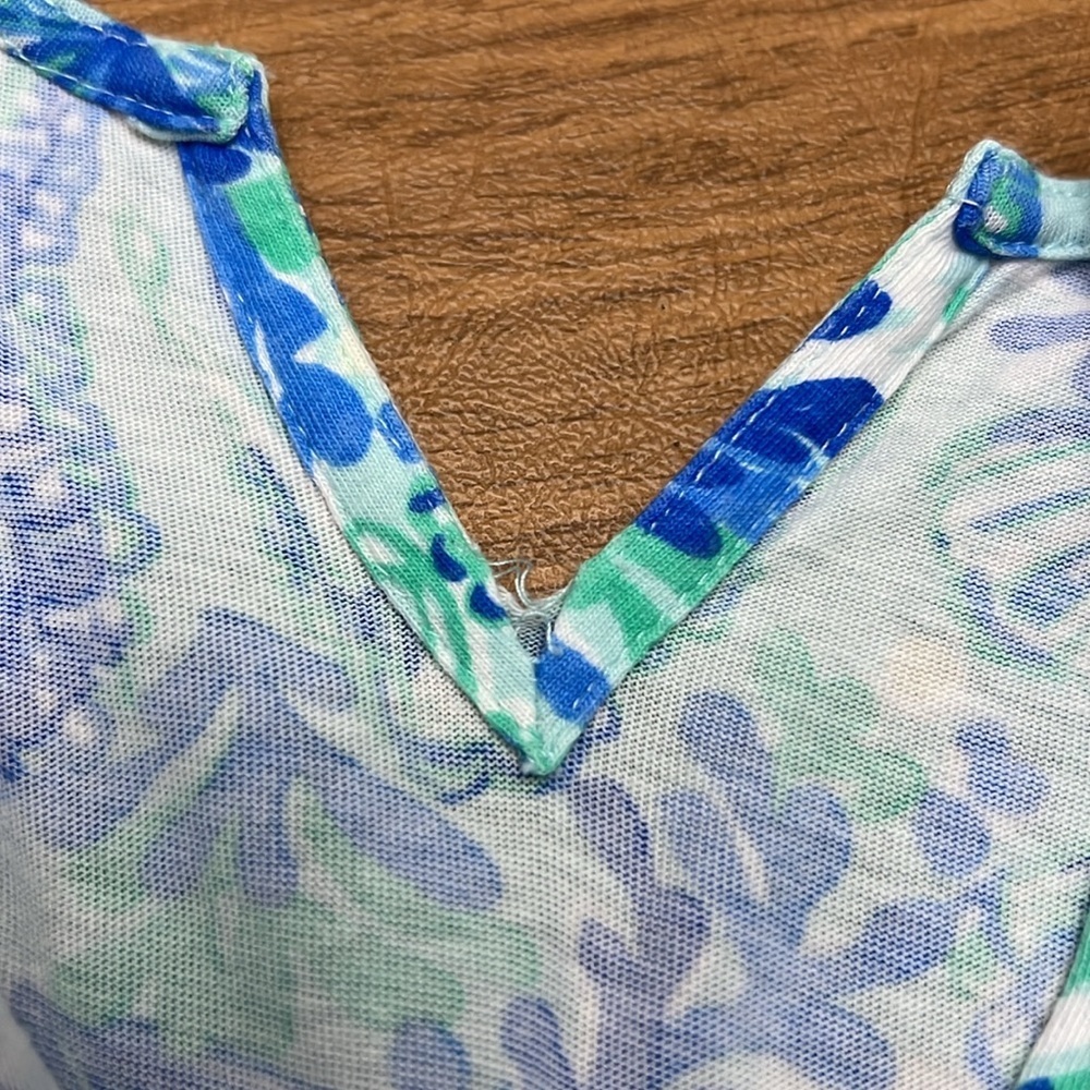 Lilly Pulitzer girls size L 8-10 jumpsuit mermaids - Picture 6 of 12